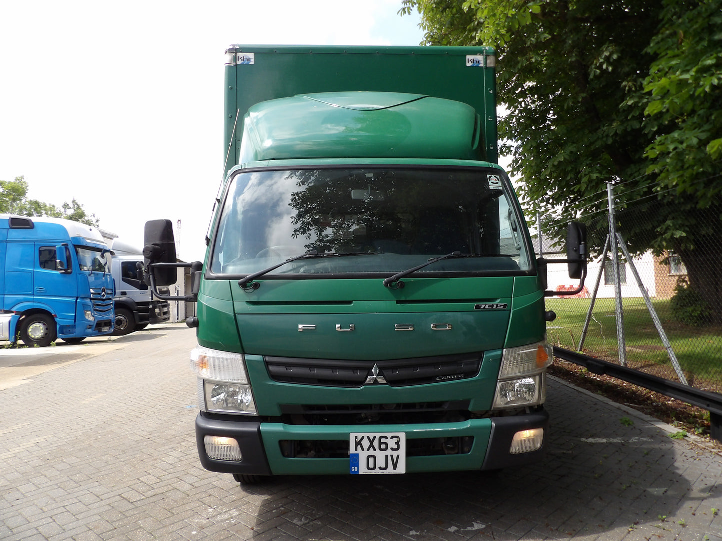 Mitsubishi Canter 7C15 43 Curtain Side Rigid Truck – 2014