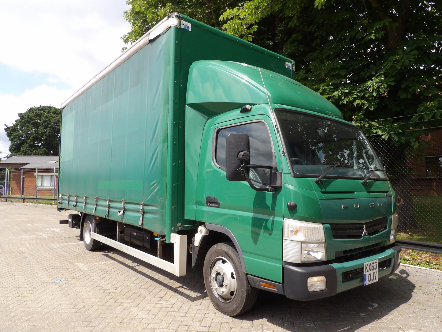 Mitsubishi Canter 7C15 43 Curtain Side Rigid Truck – 2014