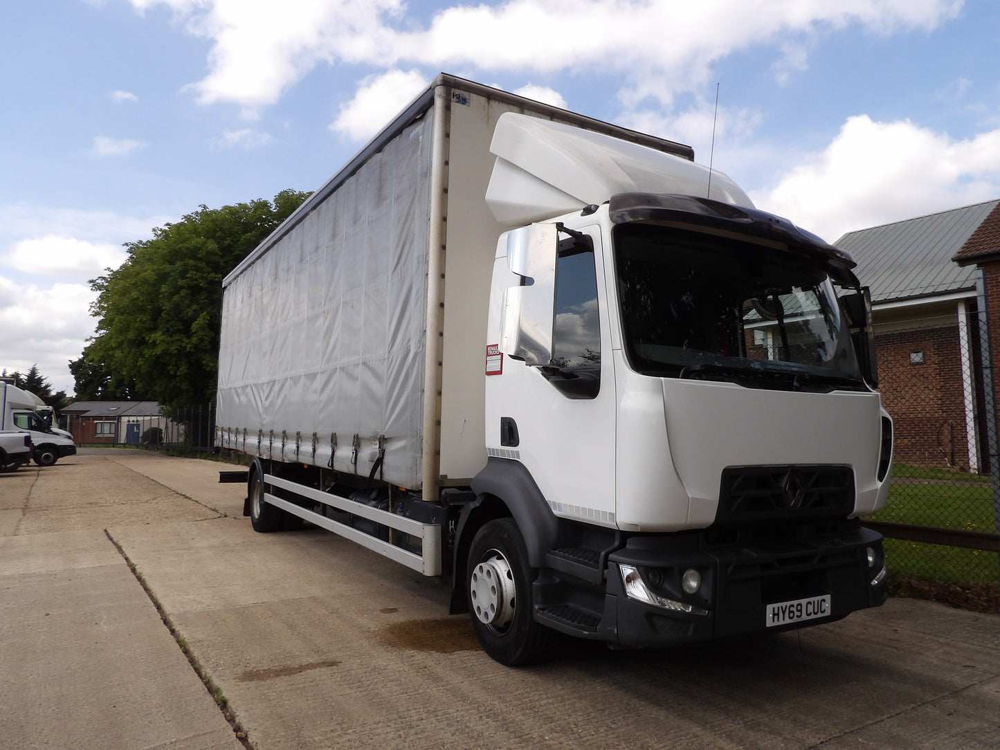 Renault Trucks Range D 240 Curtain Side Rigid Truck – 2019