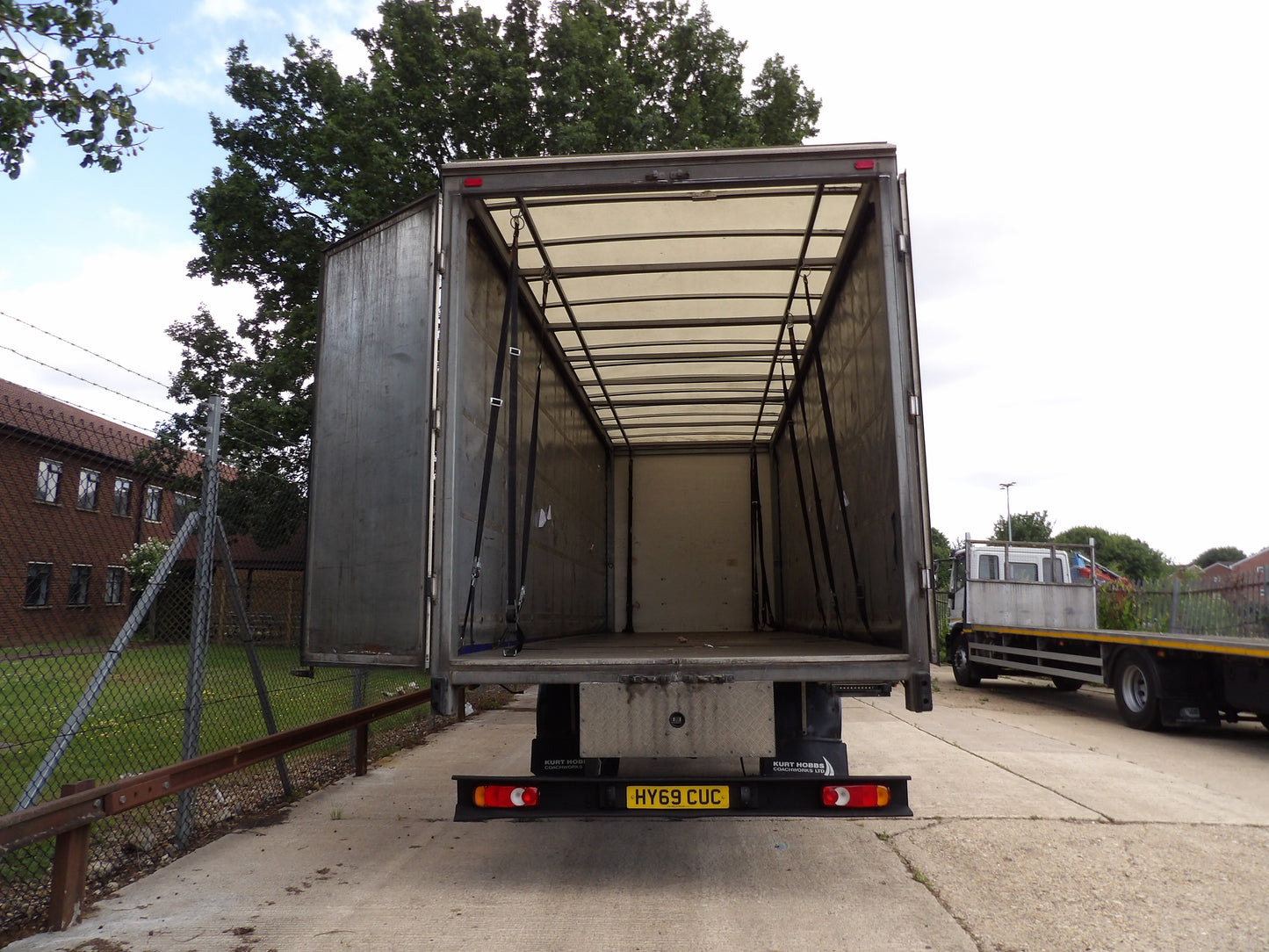Renault Trucks Range D 240 Curtain Side Rigid Truck – 2019