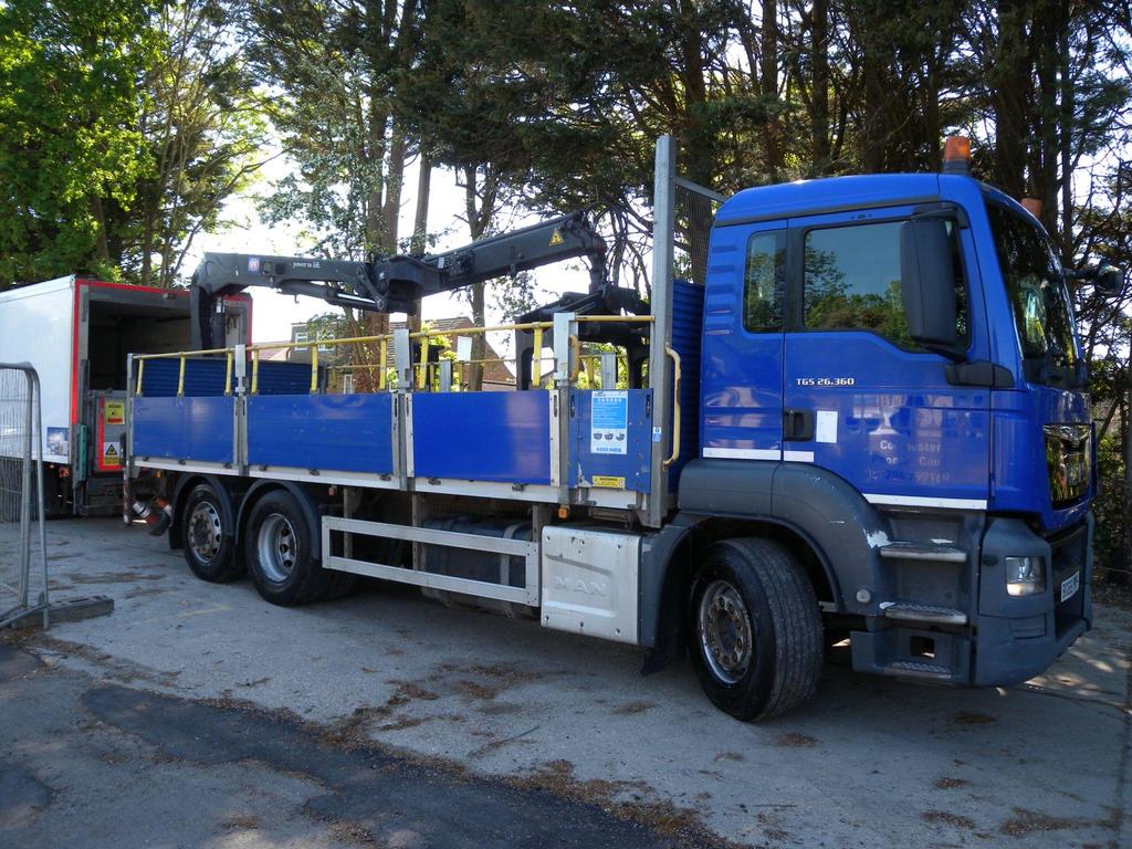 MAN TGS 26.360 Crane Mounted Rigid Truck – 2016