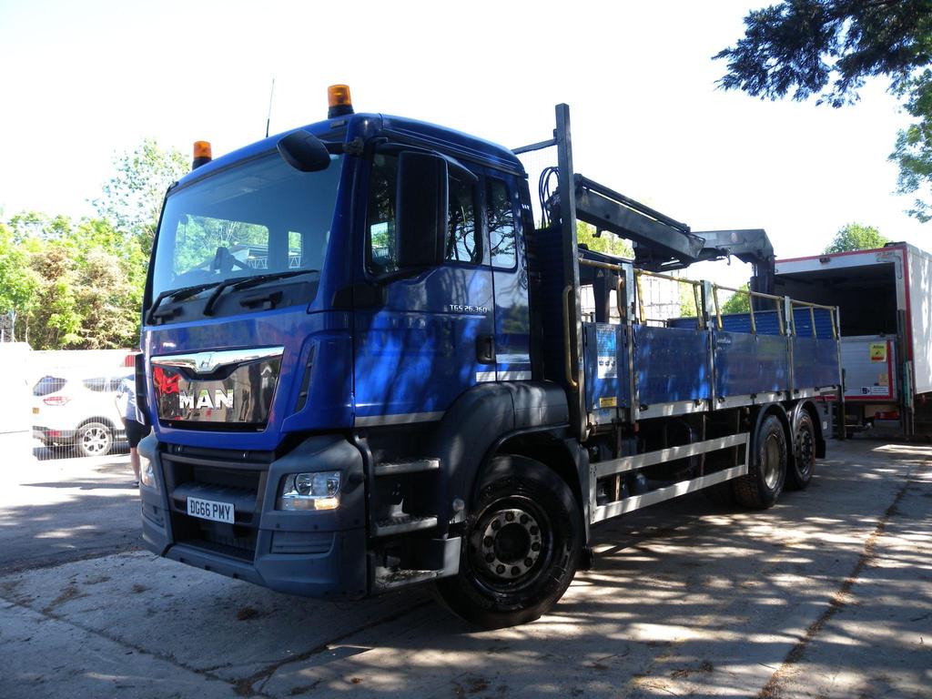 MAN TGS 26.360 Crane Mounted Rigid Truck – 2016