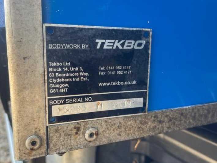 DAF LF 180 Curtain Side Rigid Truck β 2019