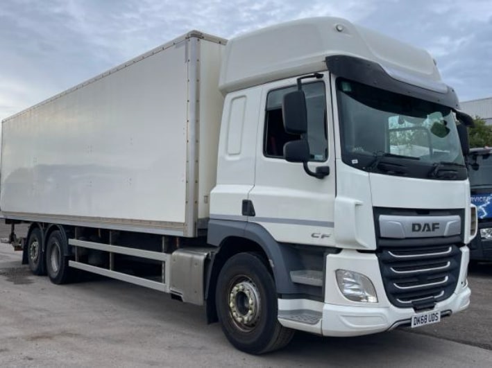 DAF CF 340 Box Rigid Truck β 2019