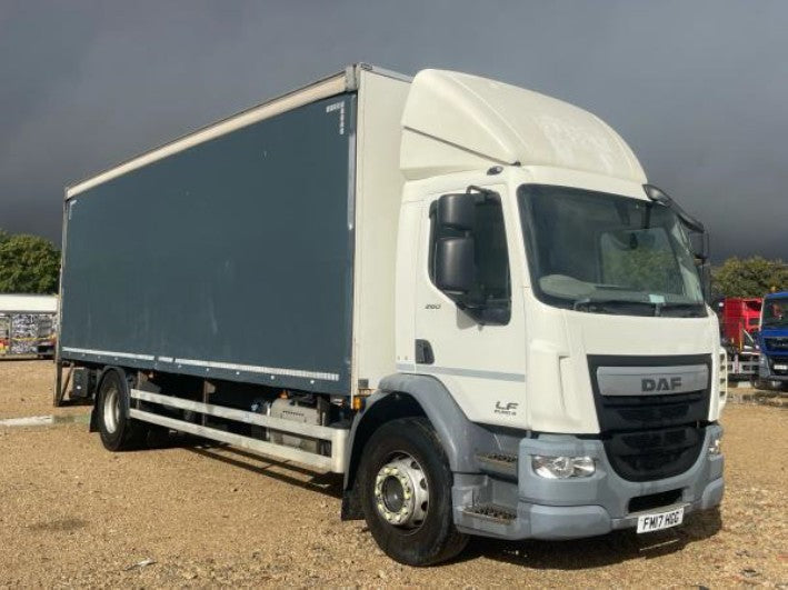 DAF LF 260 Curtain Side Rigid Truck β 2017