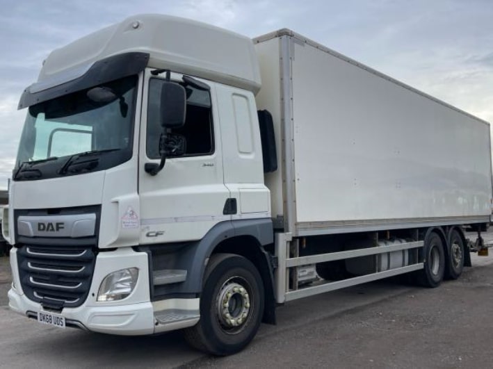 DAF CF 340 Box Rigid Truck β 2019