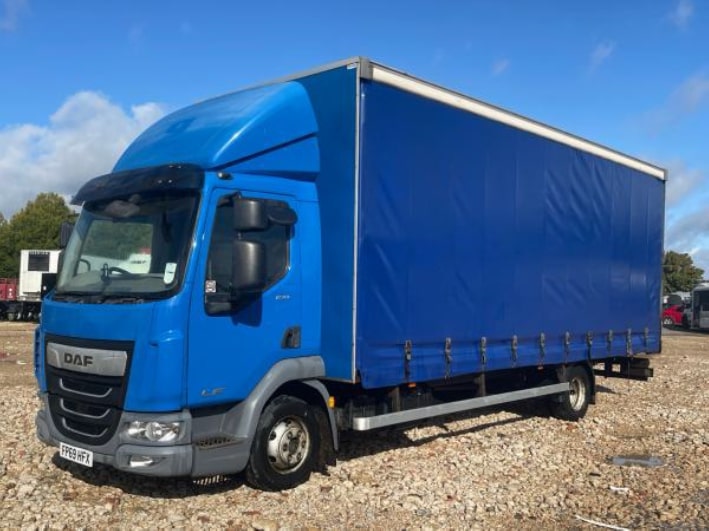 DAF LF 180 Curtain Side Rigid Truck β 2019
