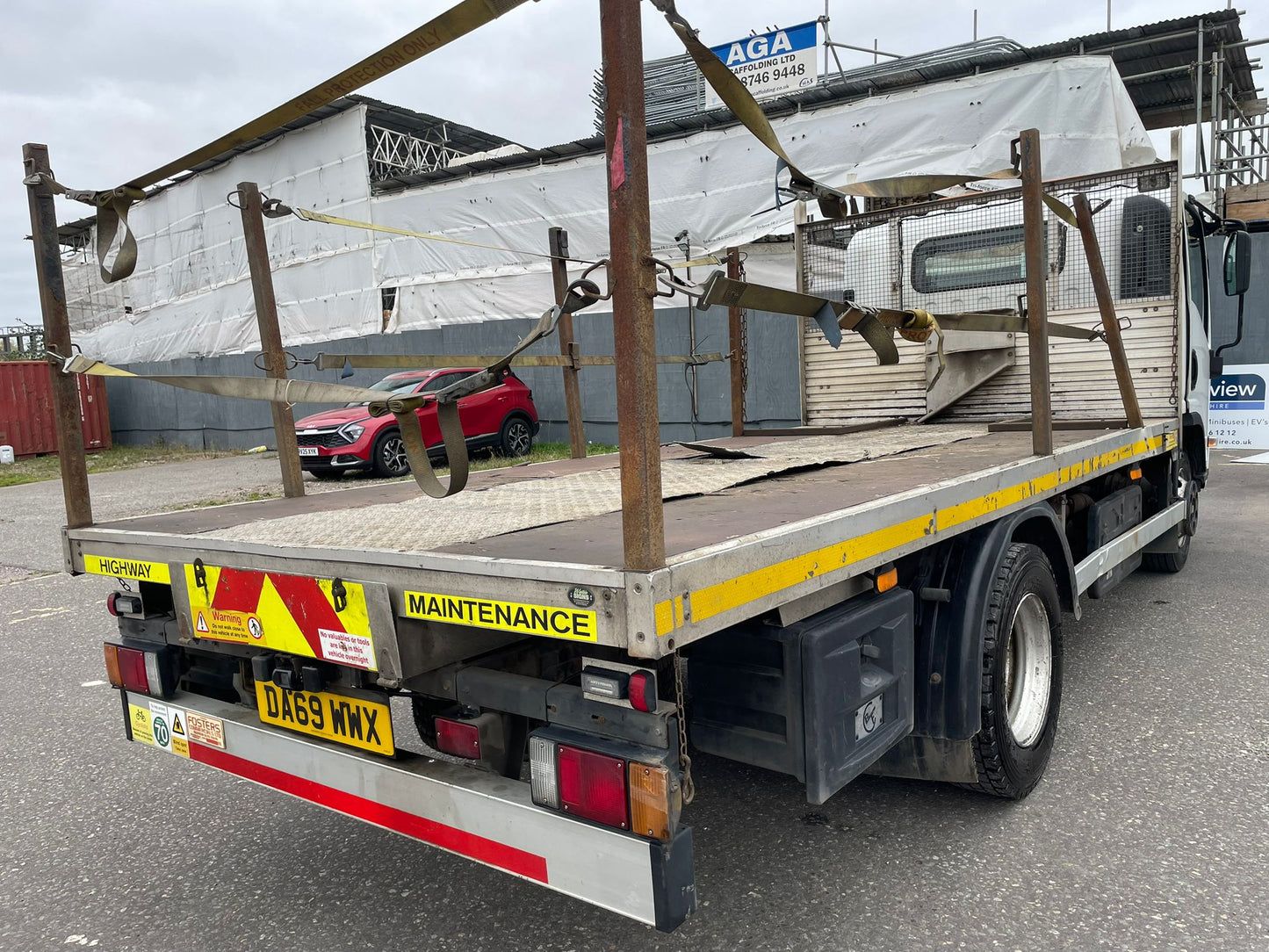 Isuzu Forward N75.190 L Flatbed Rigid Truck – 2019