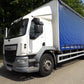 DAF LF 220 Curtain Side Sleeper Cab Rigid Truck – 2015