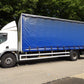 DAF LF 220 Curtain Side Sleeper Cab Rigid Truck – 2015
