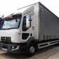 Renault Trucks Range D 240 Curtain Side Rigid Truck – 2019