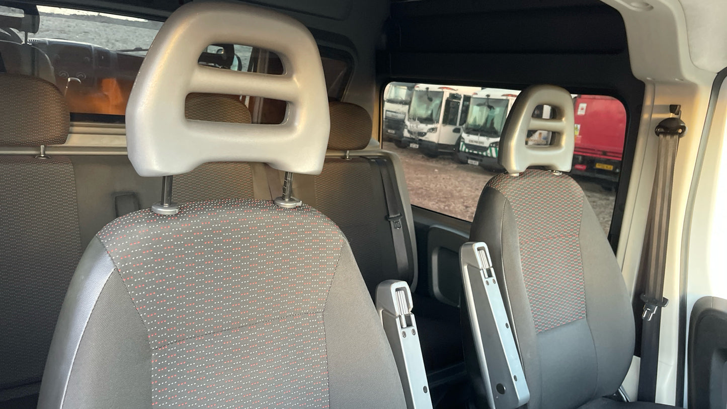 Peugeot Boxer 2.0 BlueHDi 335 L3 H2 Euro 6 Combi Van – 2018 (YJ18 FLP)