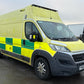 Fiat Ducato 42 MultiJet II Ambulance Decommissioned Van – 2017 (PK66 ECE)