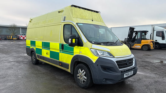 Fiat Ducato 42 MultiJet II Ambulance Decommissioned Van – 2017 (PK66 ECE)