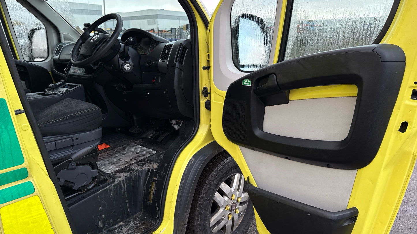Fiat Ducato 42 MultiJet II Ambulance Decommissioned Van – 2017 (PK66 ECE)