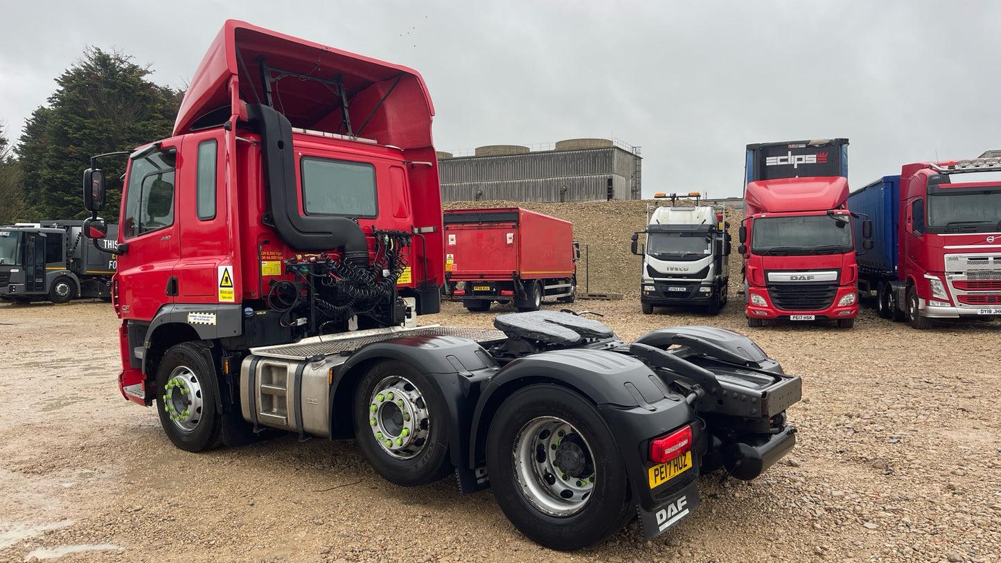 DAF CF 440 Sleeper Cab Tractor Unit – 2017 (PE17 HUZ)
