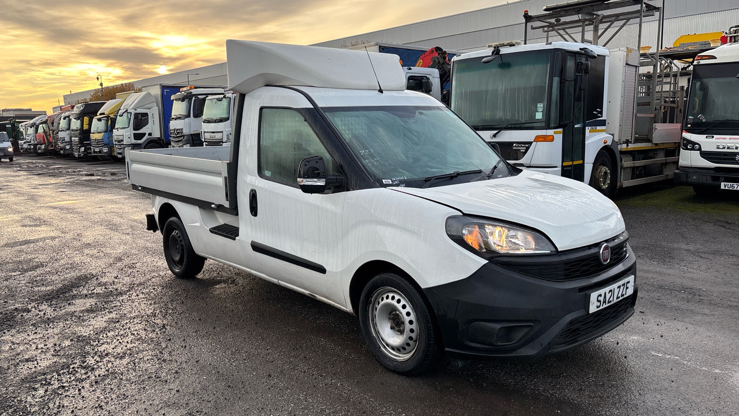 Fiat Doblo 1.6 MultiJetII Work Up L2 Euro 6 (s/s) Pickup – Single Cab Dropside – 2021 (SA21 ZZF)