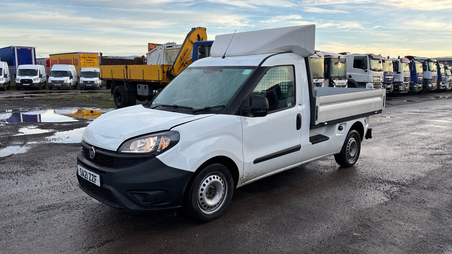 Fiat Doblo 1.6 MultiJetII Work Up L2 Euro 6 (s/s) Pickup – Single Cab Dropside – 2021 (SA21 ZZF)