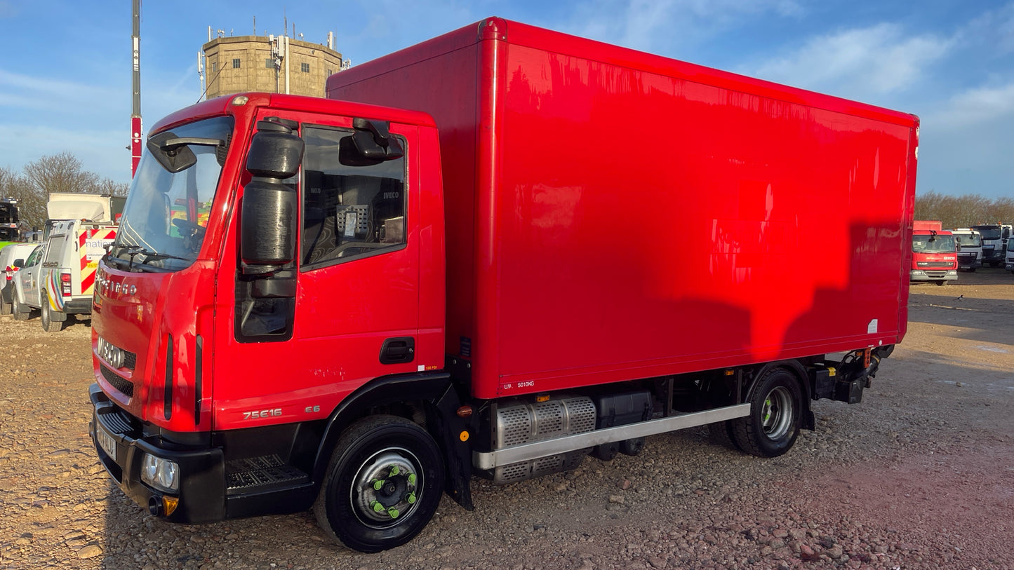 Iveco Eurocargo 75E16 Box Truck – 2014 (BK14 ALU)