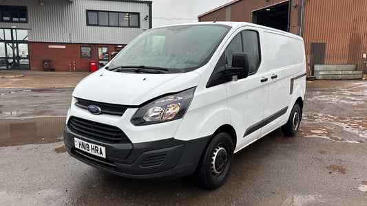 Ford Transit Custom 2.0 TDCi 290 L1 H1 Panel Van – 2018 (HN18 HRA)