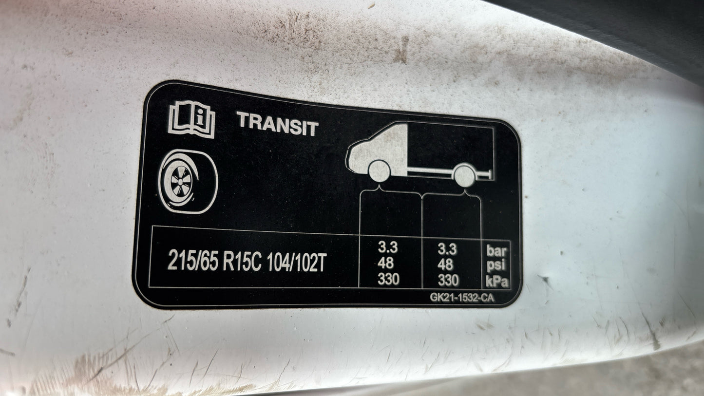 Ford Transit Custom 2.0 TDCi 290 L1 H1 Panel Van – 2018 (HN18 HRA)