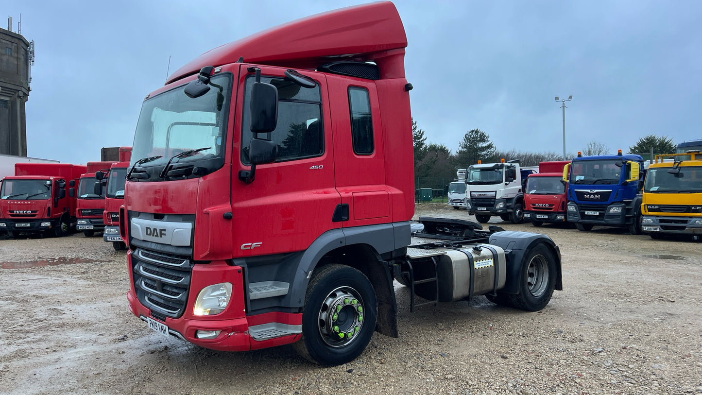 DAF CF 450 Sleeper Cab Tractor Unit – 2019 (PK19 VNH)