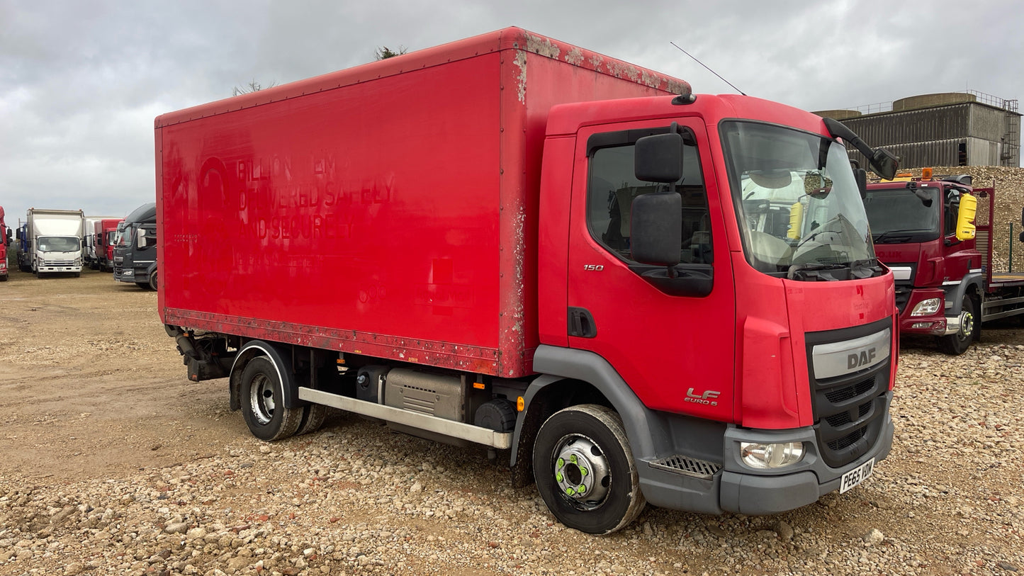 DAF LF 150 Box Truck – 2015 (PE65 VDM)