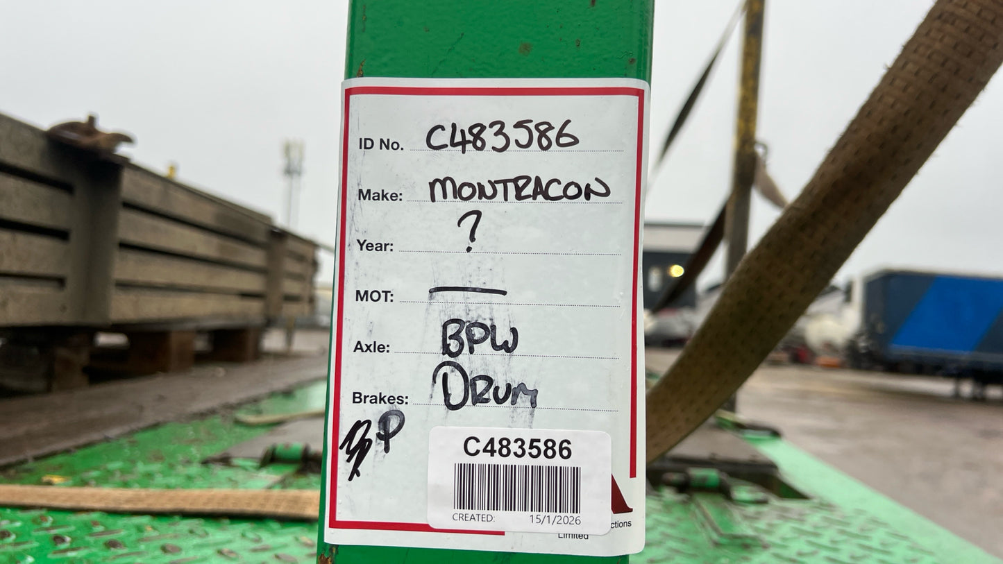 Montracon Machinery Carrier Trailer – 2019