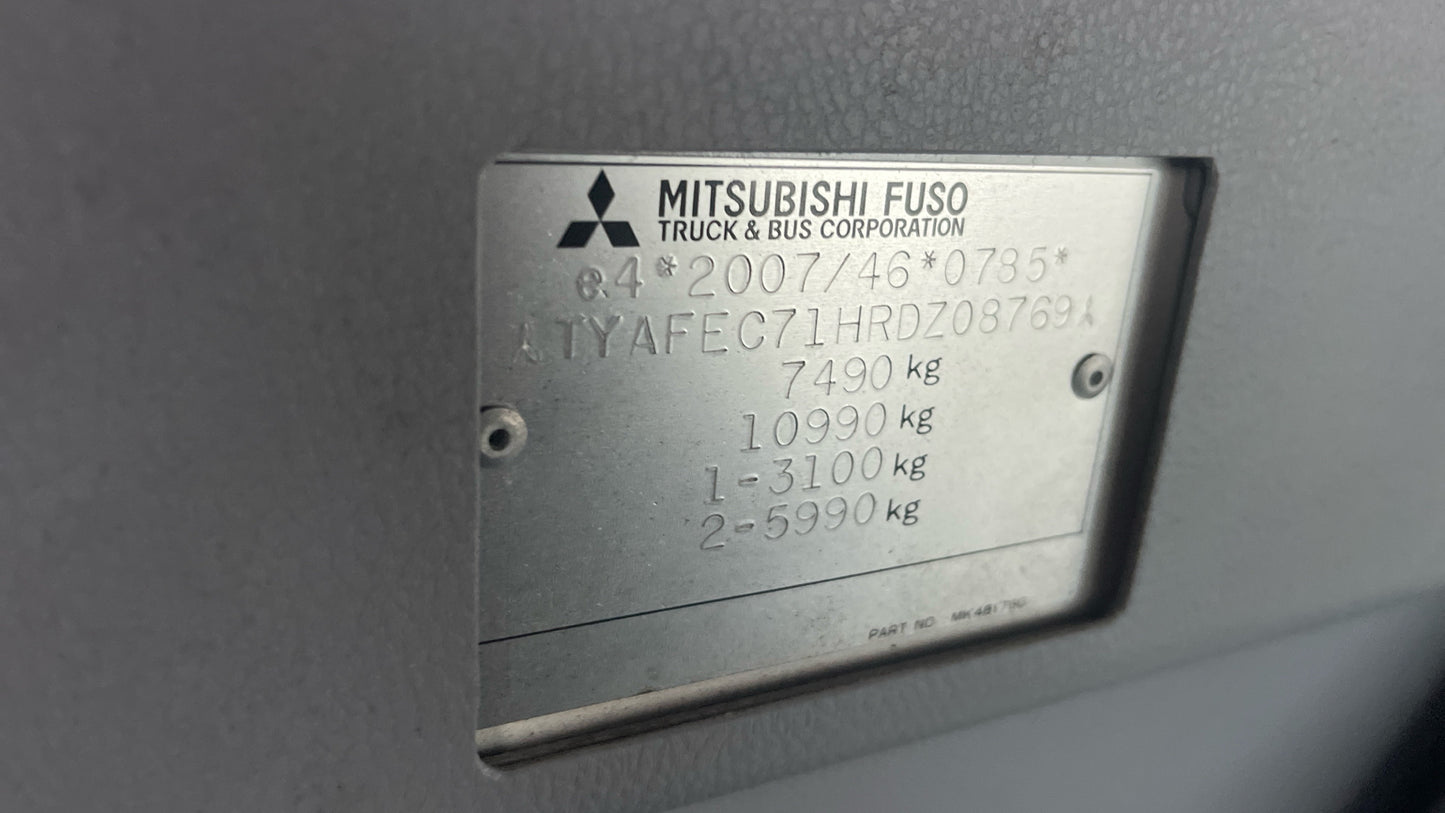 FUSO Canter 7C15 Box Truck – 2018 (18 Plate)