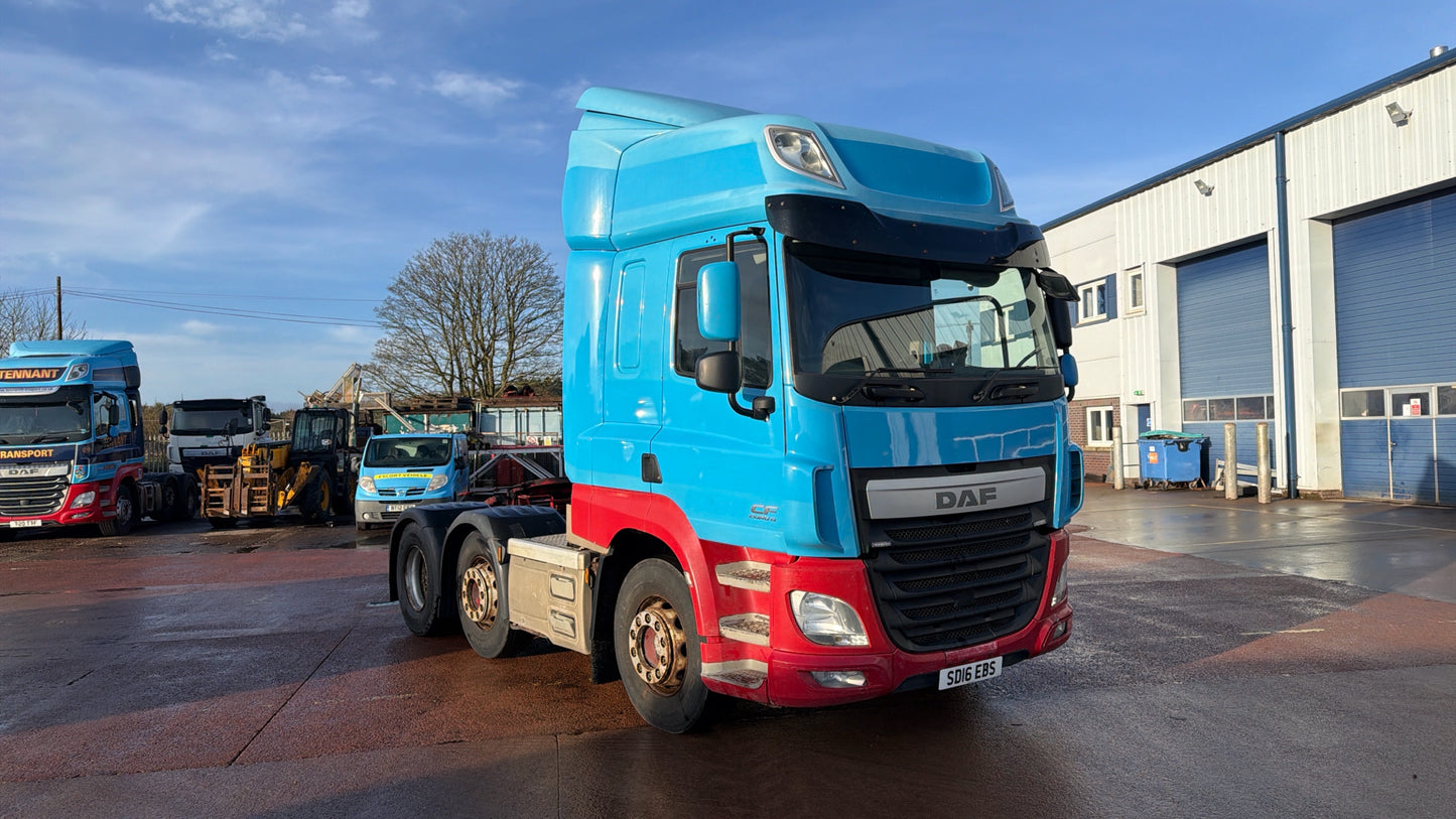 DAF CF 440 Sleeper Cab Tractor Unit – 2016 (SD16 EBS)