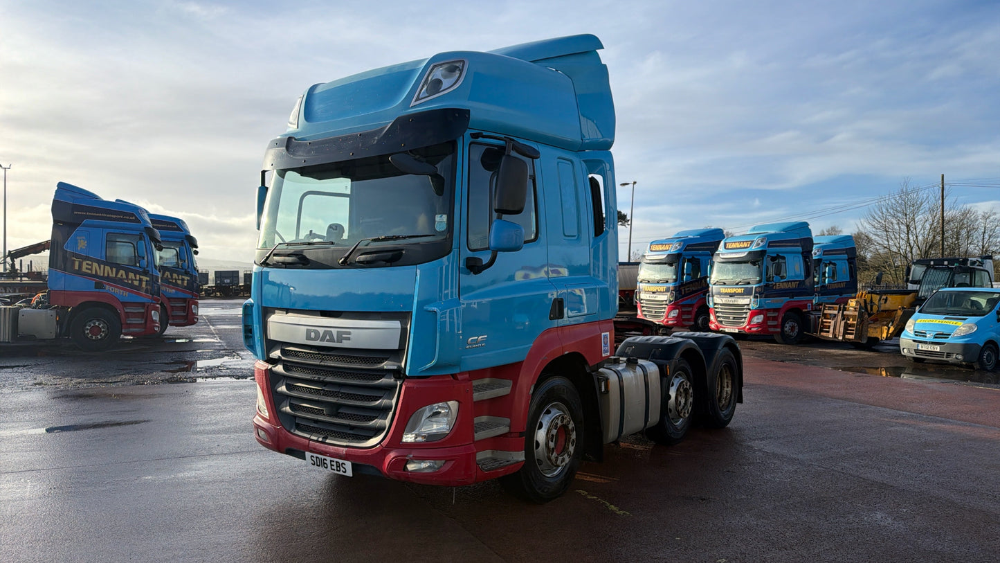 DAF CF 440 Sleeper Cab Tractor Unit – 2016 (SD16 EBS)