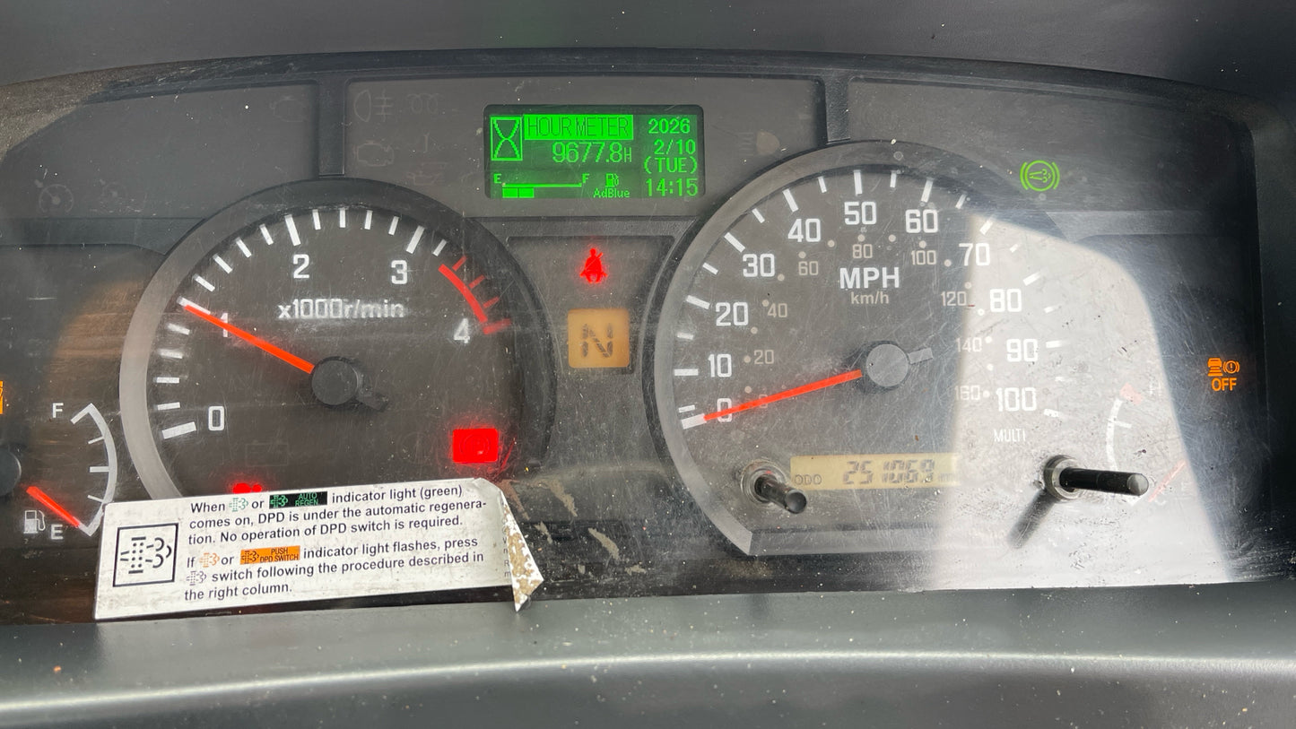 Isuzu Forward N75.190 L Dropside – 2019 (DF68 JCO)