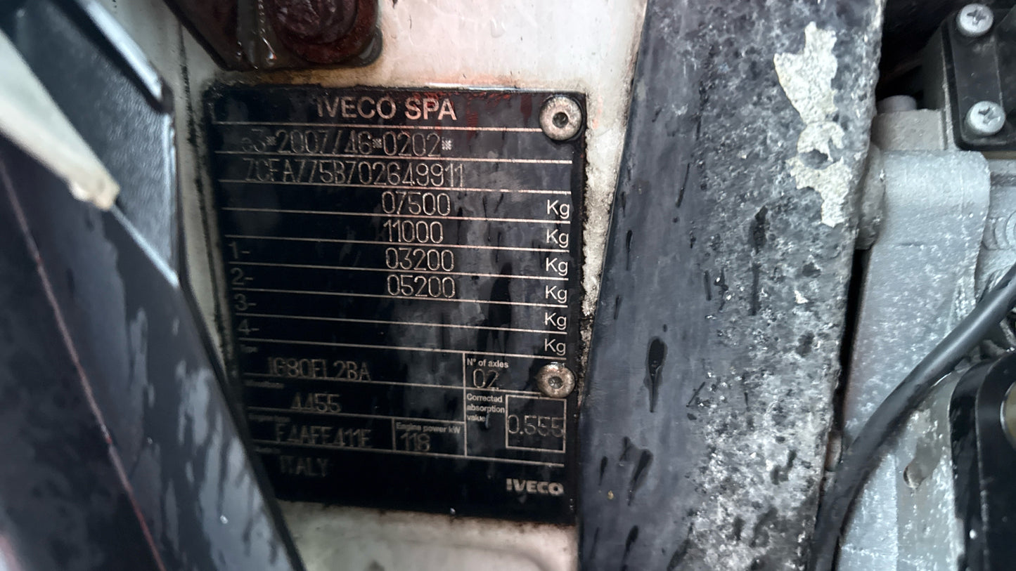 Iveco Eurocargo Refrigerated Lorry – 2016 (YH66 PPV)