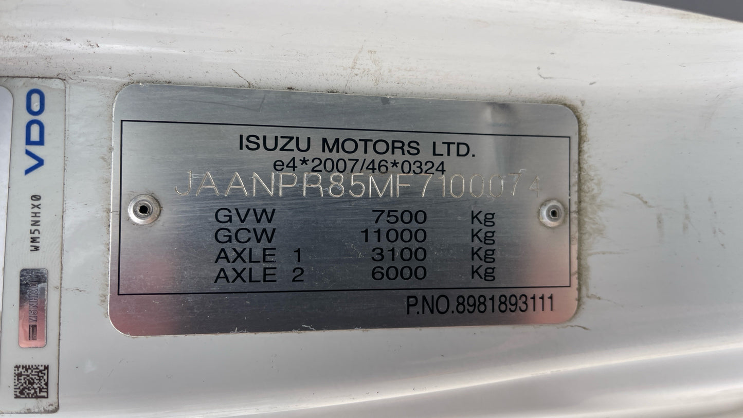 Isuzu Forward N75 150 Dropside – 2017 (AE17 NDL)
