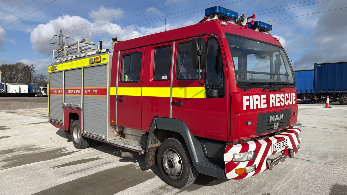 MAN 10.225 Fire Engine – 2001 (WA51 OOE) NO PUMP