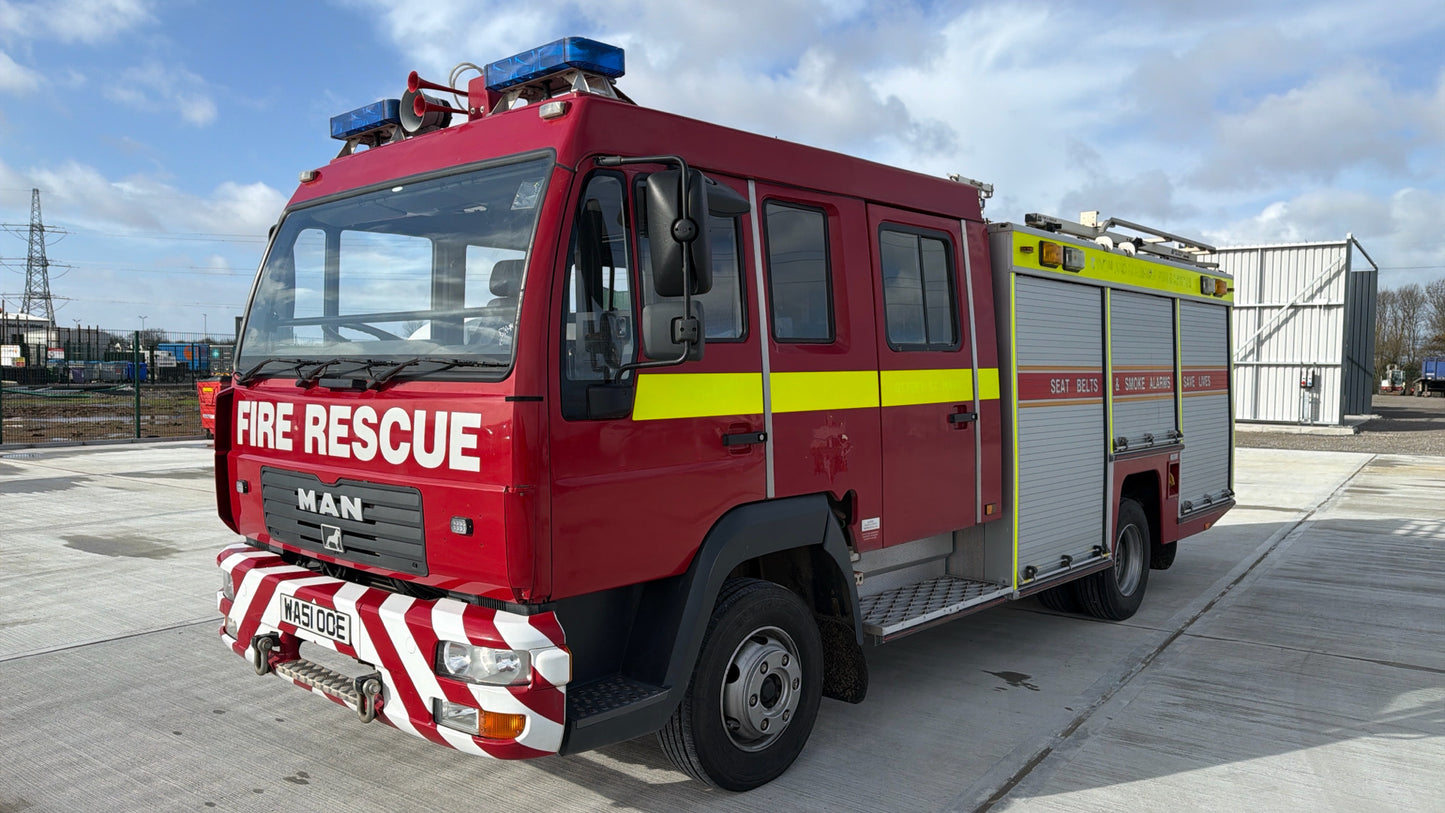 MAN 10.225 Fire Engine – 2001 (WA51 OOE) NO PUMP