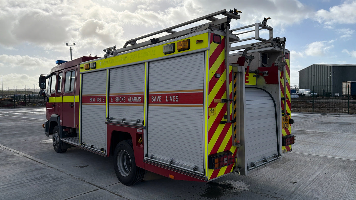 MAN 10.225 Fire Engine – 2001 (WA51 OOE) NO PUMP