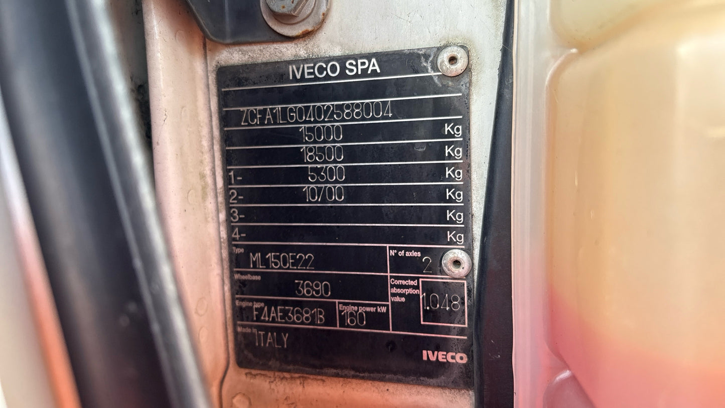 Iveco Eurocargo 150 Road Sweeper – 2013 (RO13 OCW)