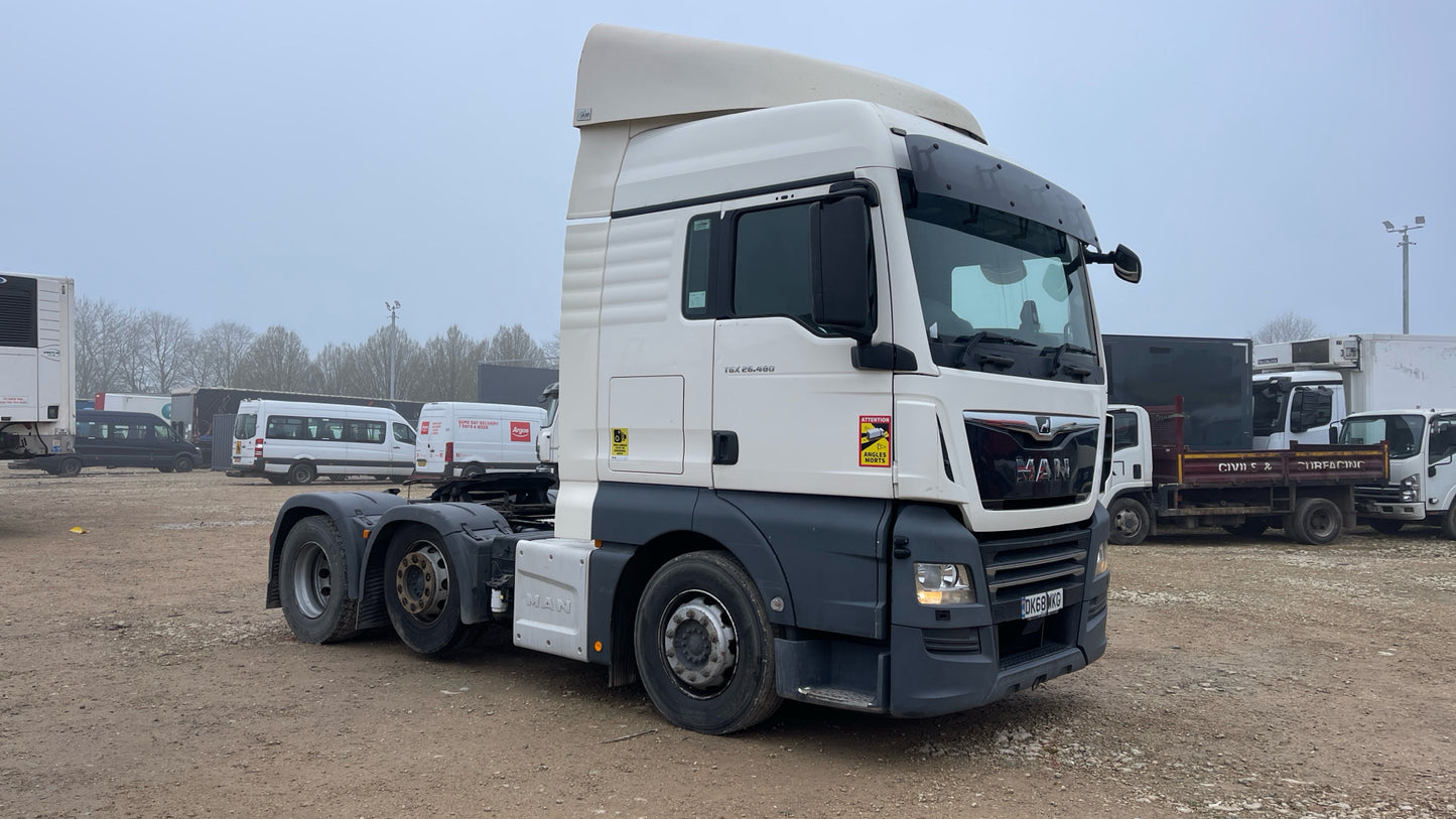 MAN TGX 26.460 Sleeper Cab Tractor Unit – 2018 (DK68 WKG)