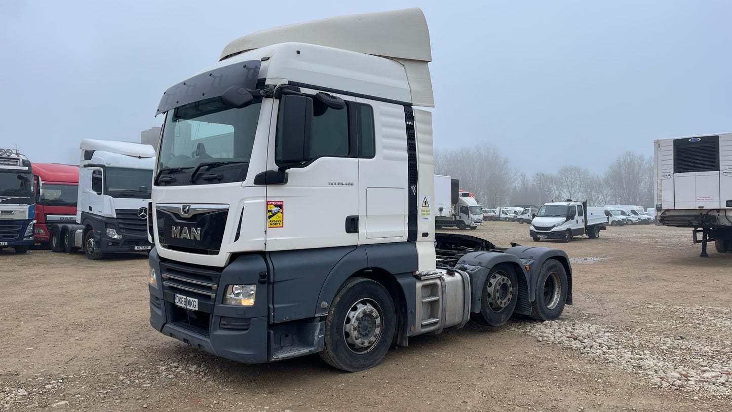 MAN TGX 26.460 Sleeper Cab Tractor Unit – 2018 (DK68 WKG)