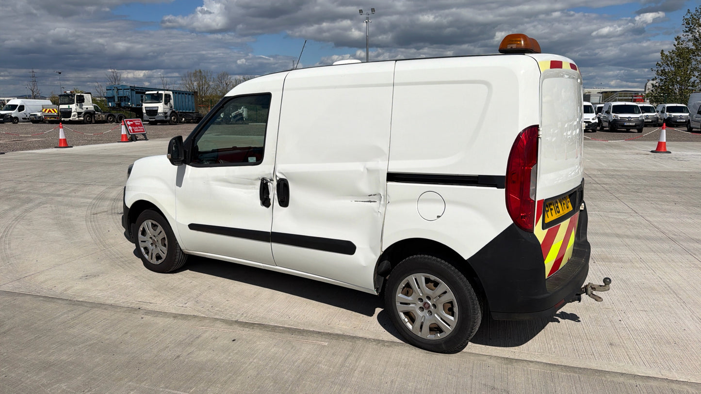 Fiat Doblo 1.3 MultiJetII L1 H1 Euro 6 Panel Van – 2018 (PF18 YFD)
