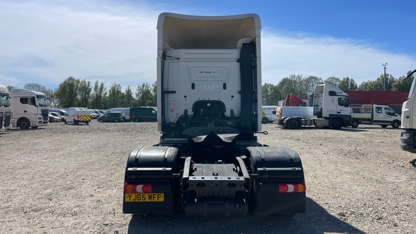 Mercedes-Benz Actros 1840 Low Ride Tractor Unit – 2015 (YJ65 WFF)