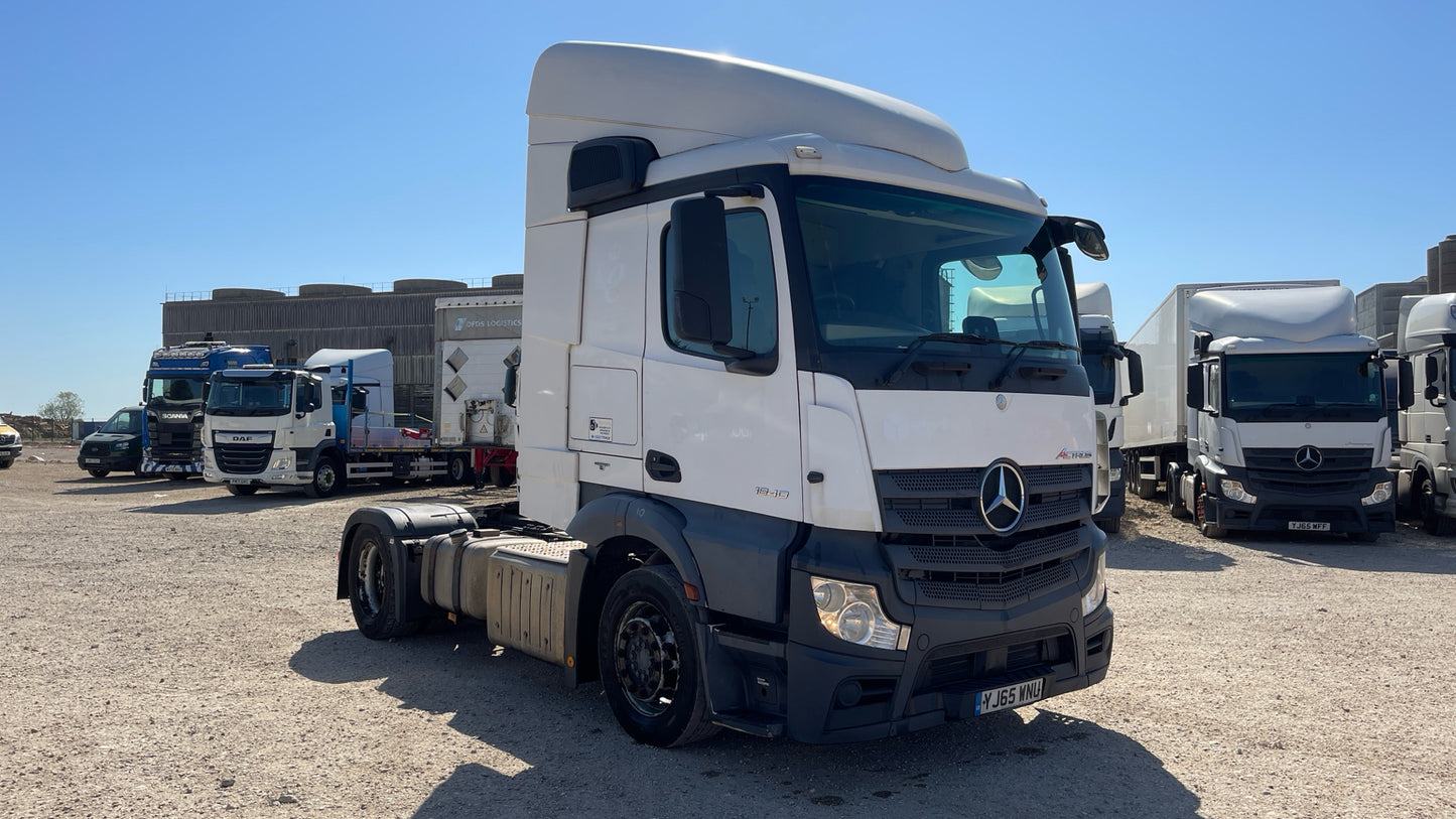 Mercedes-Benz Actros 1840 Low Ride Tractor Unit – 2015 (YJ65 WNU)