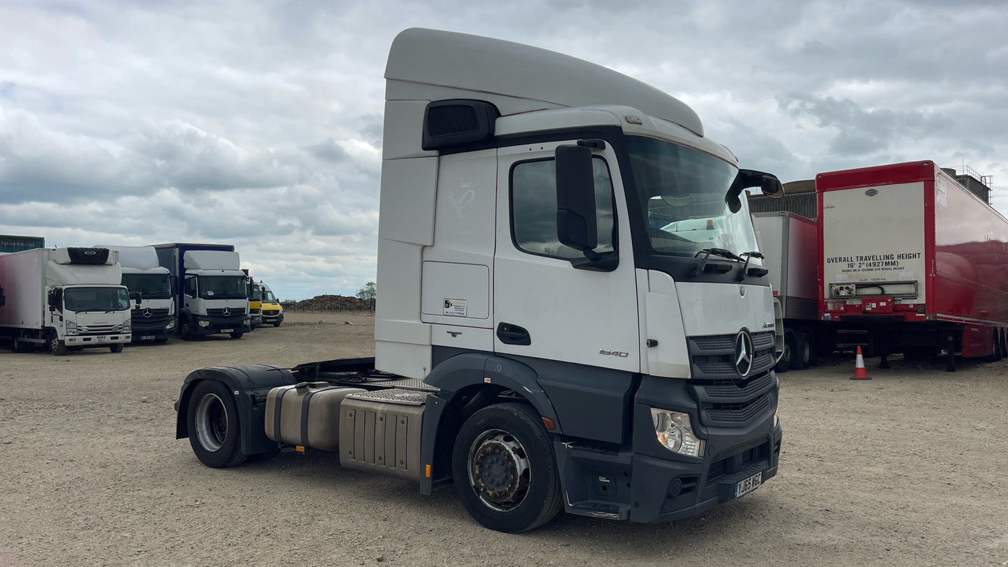 Mercedes-Benz Actros 1840 Low Ride Tractor Unit – 2015 (YJ65 WGC)