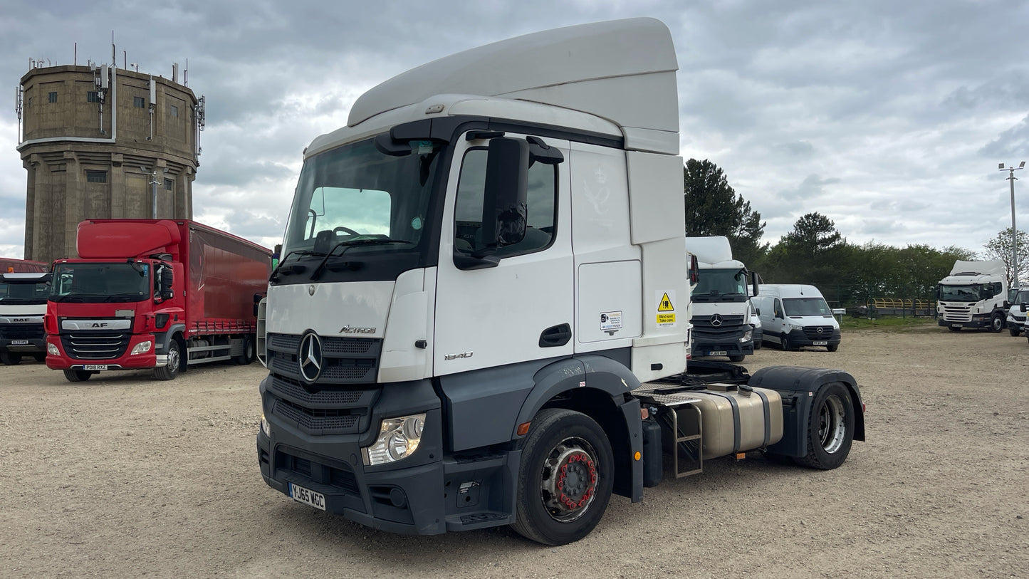 Mercedes-Benz Actros 1840 Low Ride Tractor Unit – 2015 (YJ65 WKY)
