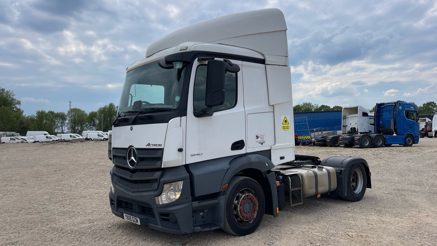 Mercedes-Benz Actros 1840 Low Ride Tractor Unit – 2015 (YK15 GZM)