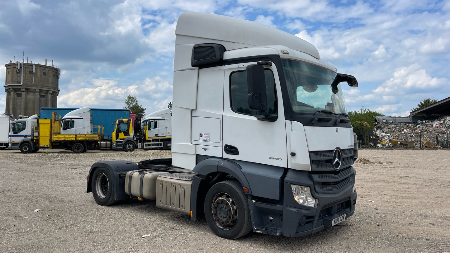 Mercedes-Benz Actros 1840 Low Ride Tractor Unit – 2015 (YK15 GZM)