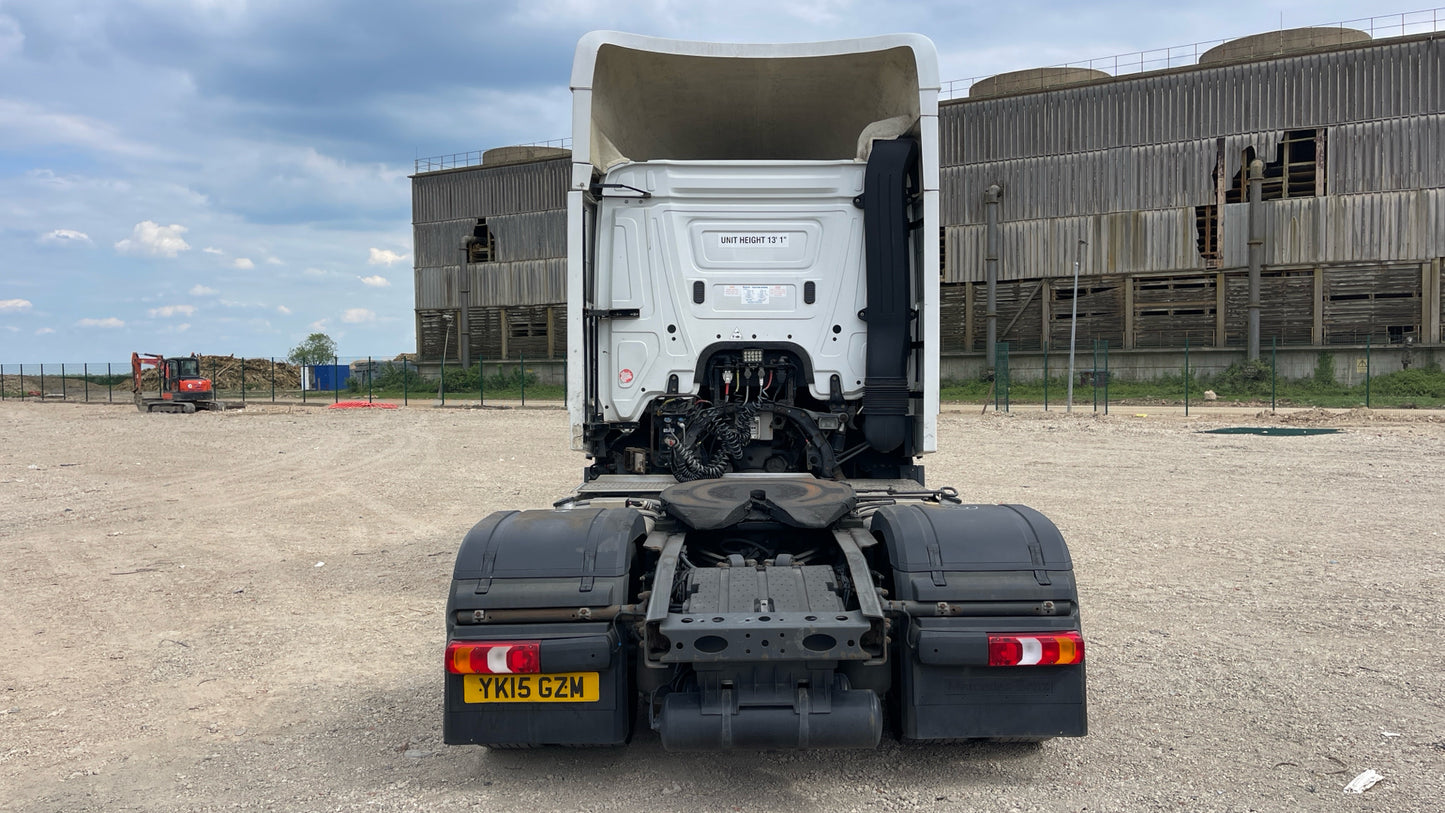 Mercedes-Benz Actros 1840 Low Ride Tractor Unit – 2015 (YK15 GZM)