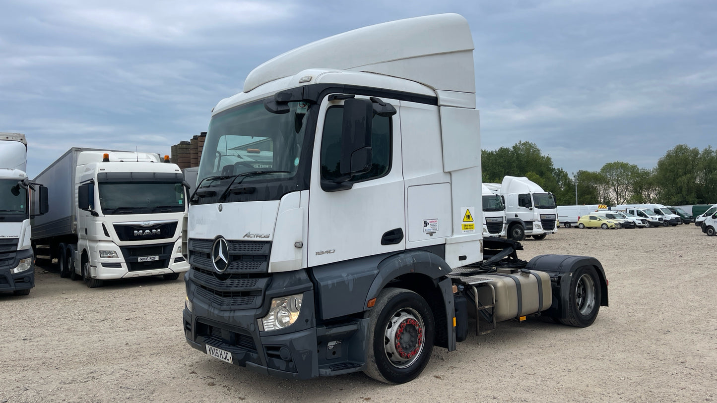 Mercedes-Benz Actros 1840 Low Ride Tractor Unit – 2015 (YK15 HJC)