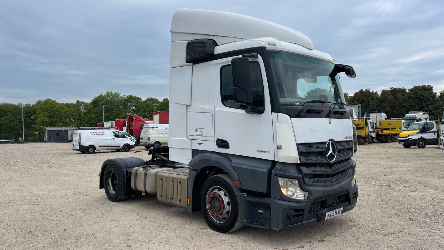 Mercedes-Benz Actros 1840 Low Ride Tractor Unit – 2015 (YK15 HJC)